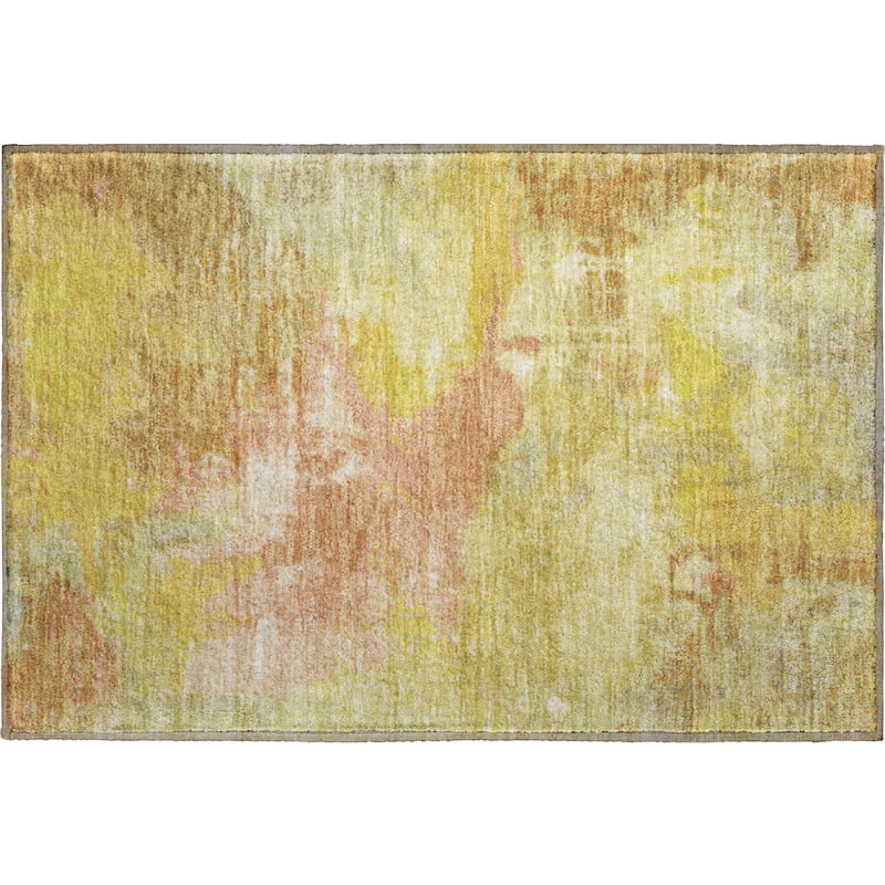 Premium Washable Super Soft Abstract Brushstrokes Mayfield Rug