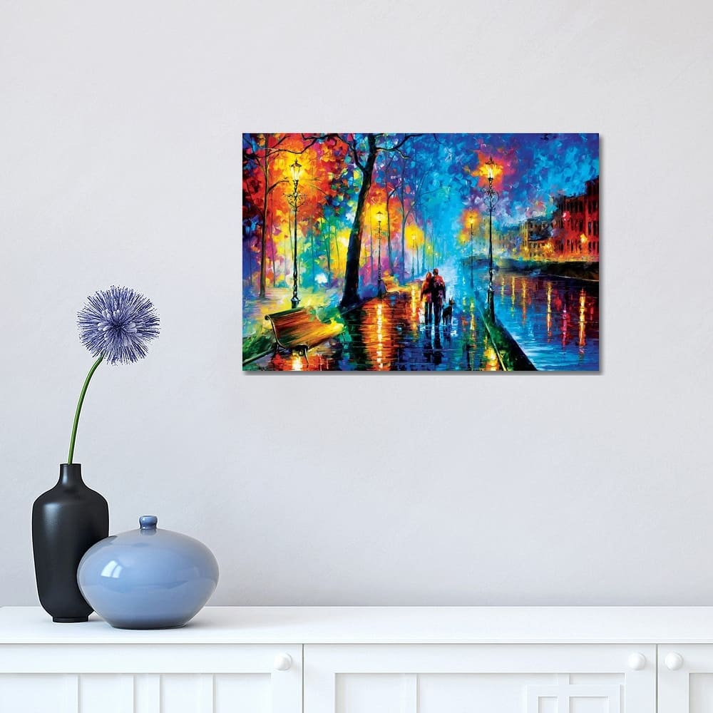 iCanvas "Melody Of The Night" by Leonid Afremov Canvas Print