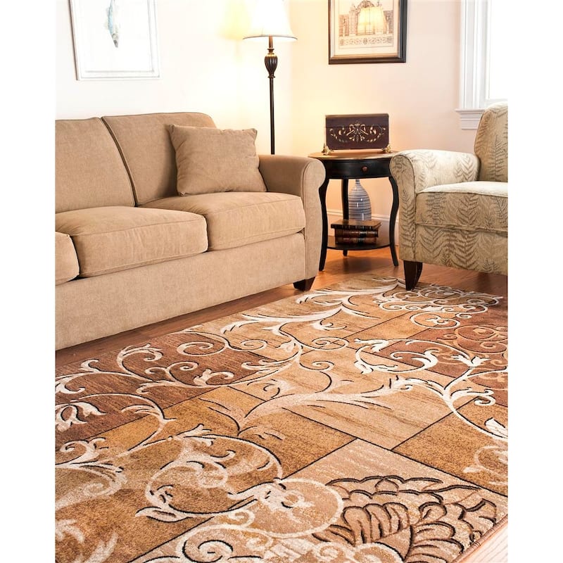 SAFAVIEH Timeless Fashion Bilgi Modern Scrolls Rug