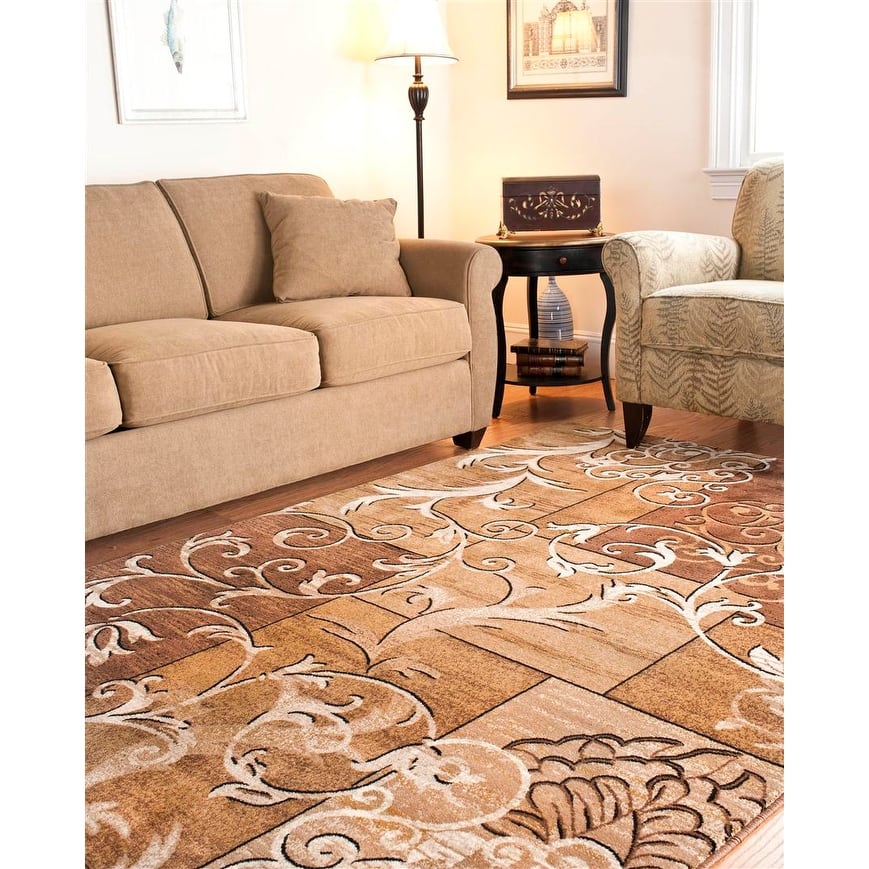 SAFAVIEH Timeless Fashion Bilgi Modern Scrolls Rug