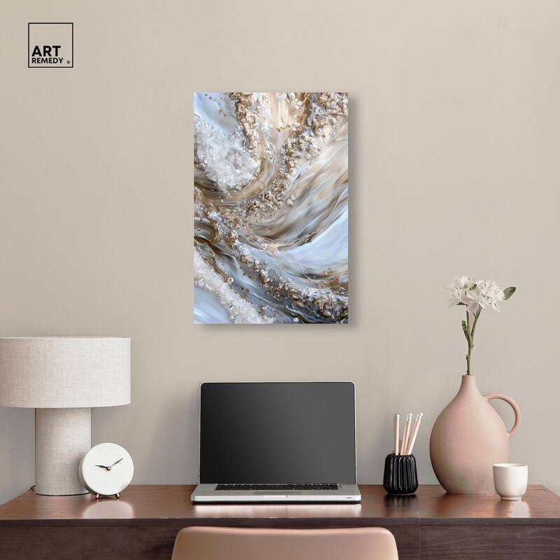 Effervescent Earth III Canvas by Art Remedy, Gallery Wrapped