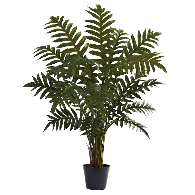 Evergreen Indoor Plant - 3.5ft Artificial Tree - Home Office Decor - 3.5ft.