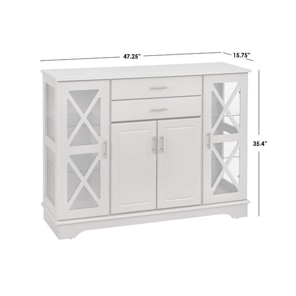 Simple Living Kendall Modern Farmhouse Buffet/Sideboard