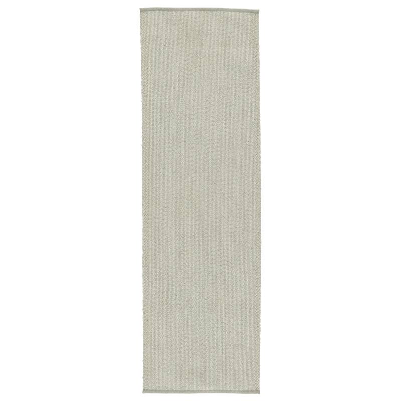 Gravis Indoor/ Outdoor Solid Area Rug - 2'6"X8' - Light Gray