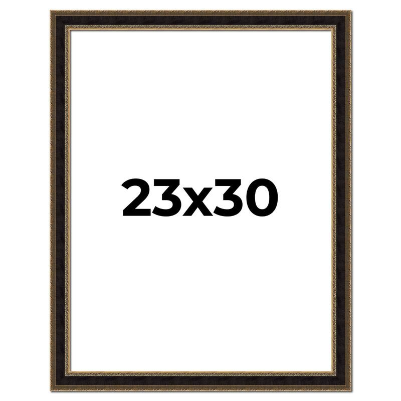 23x30 Frame Gold Antique Vintage Sold Wood Picture Frame | 1.75 Inch