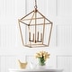 preview thumbnail 50 of 198, Marion Lantern Metal LED Pendant, by JONATHAN Y