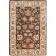 preview thumbnail 5 of 44, SAFAVIEH Handmade Bergama Ressie Oriental Hand-spun Wool Rug 3' x 5' - Brown/Ivory - Rectangle