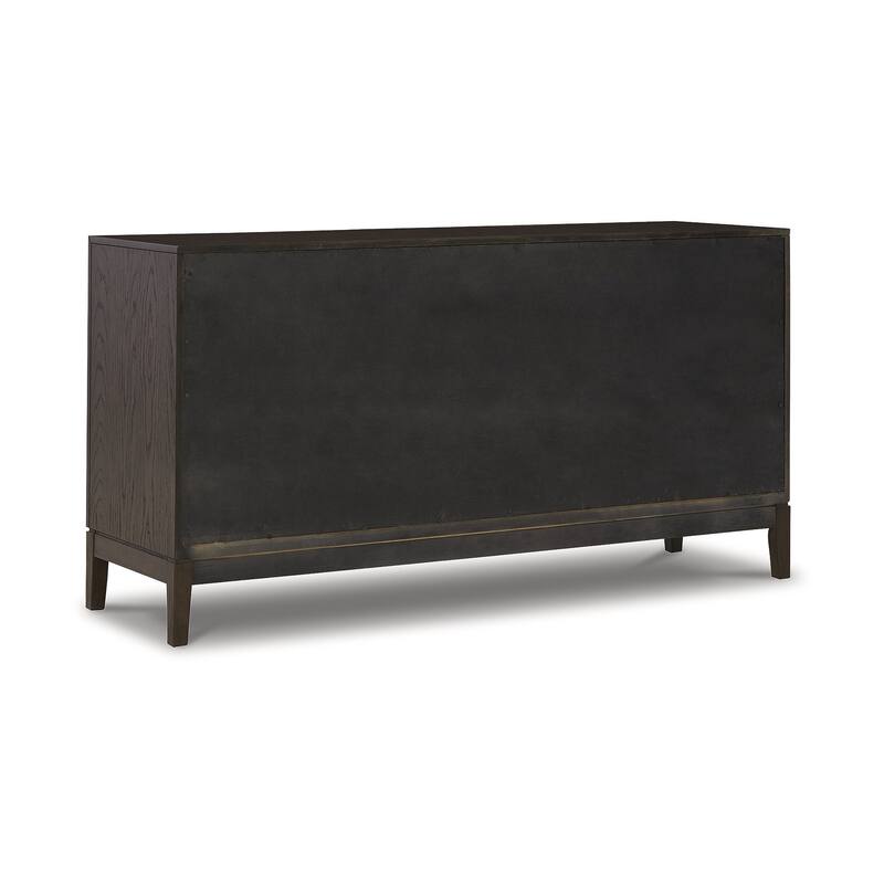 Signature Design by Ashley Burkhaus Dark Brown/Beige 10-Piece Dining Package