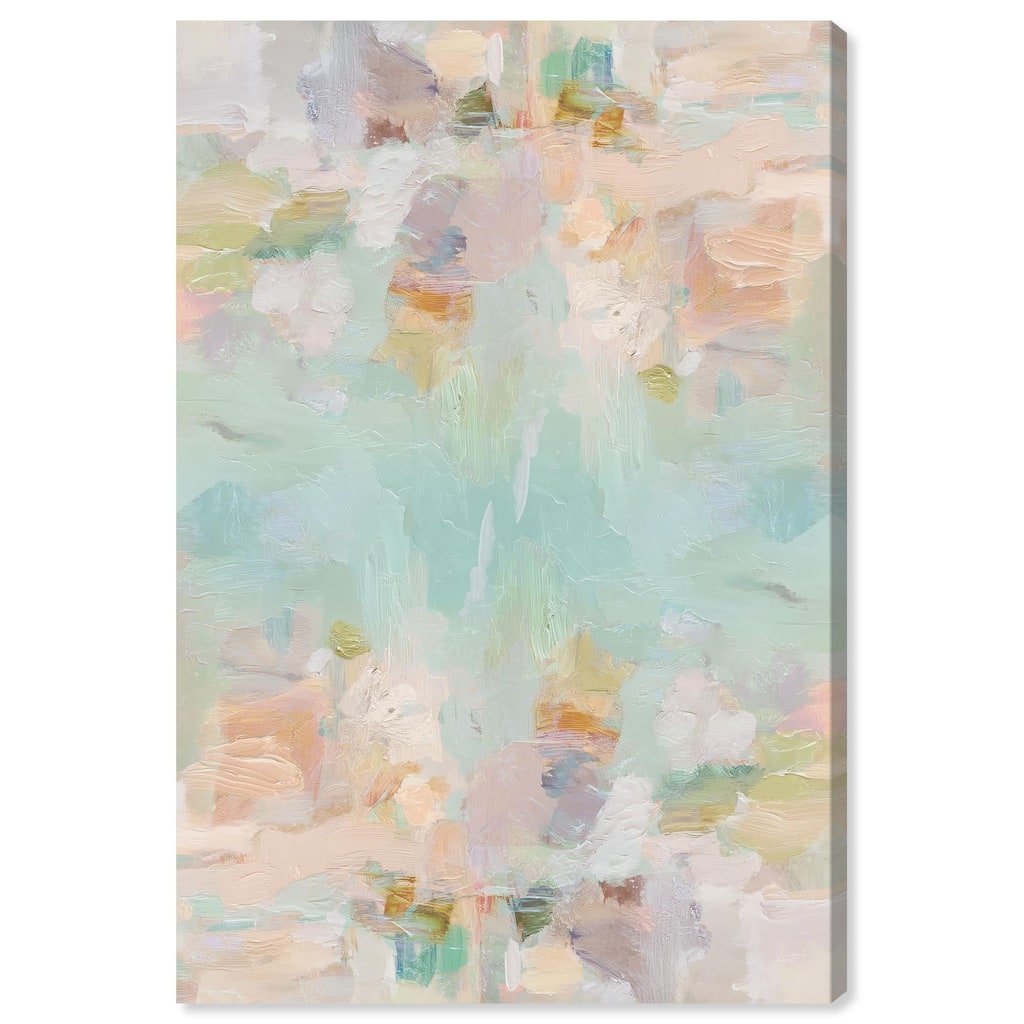 Expressive Swirls Canvas by Art Remedy, Gallery Wrapped