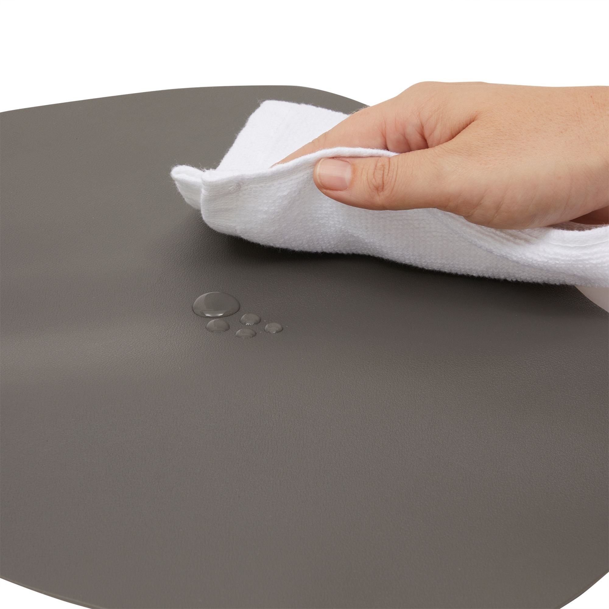 Tabeto Leather Set of 4 Placemats,Wipeable Washable Place