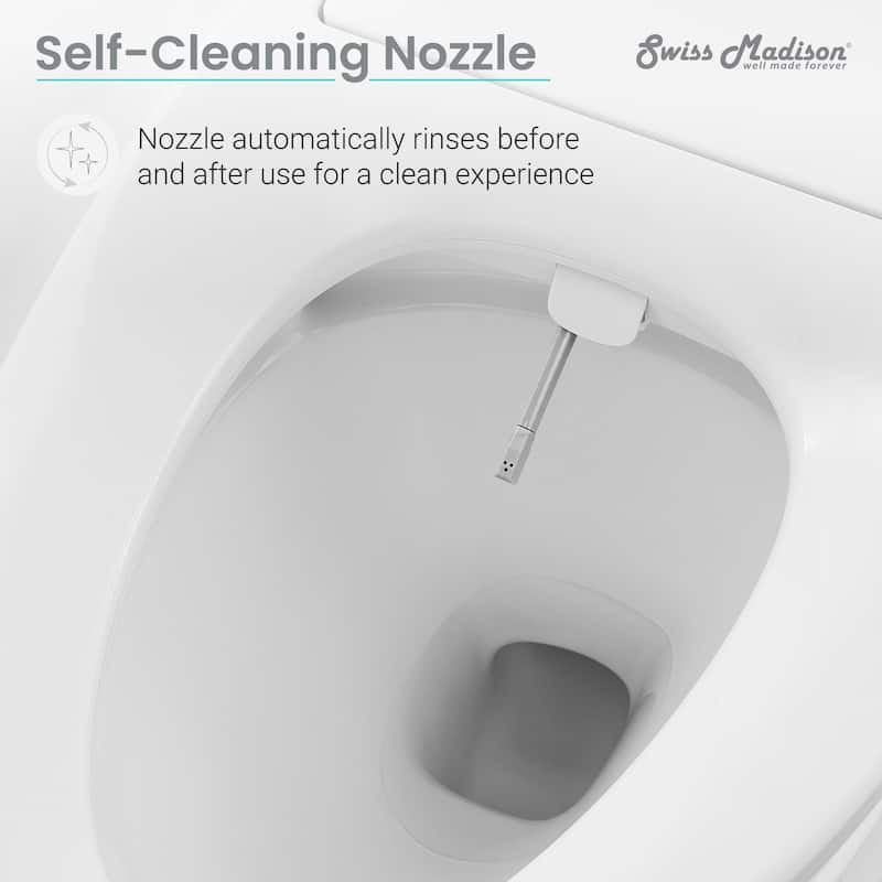 Vincennes Smart Toilet Seat Bidet - 16.8" x 22" 5.75"