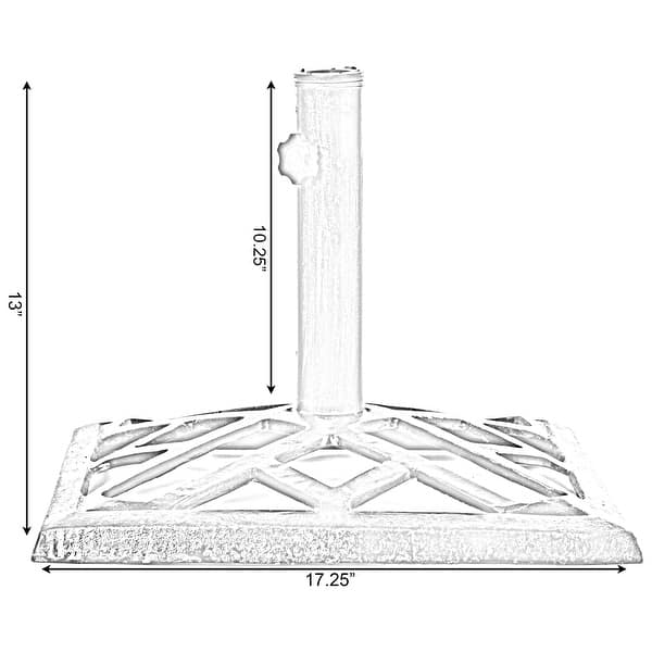 Outdoor Patio Cast Iron Umbrella Base Holder Stand On Sale Bed Bath & Beyond 31963845