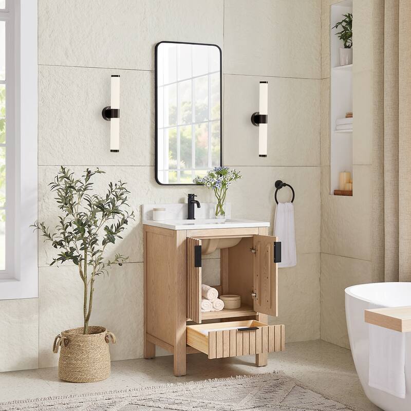 Shenzhen Bath Vanity with Composite Stone Top without Mirror