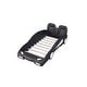 preview thumbnail 5 of 17, Twin Size Race Car-Shaped Platform Bed with Wheels