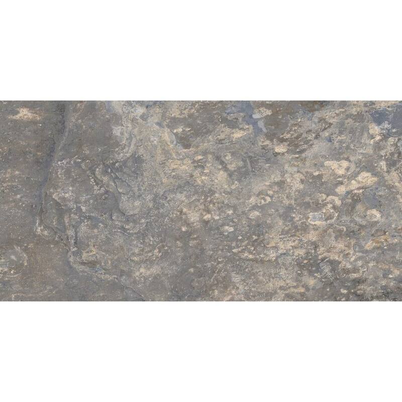The Tile Life Wells Stone 12x24 Blue Porcelain Floor & Wall Tile