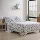 preview thumbnail 56 of 146, Eddie Bauer 100% Cotton Flannel Novelty Prints Sheet Set