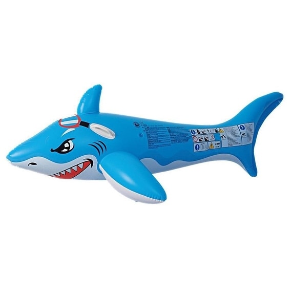 shark inflatable pool float