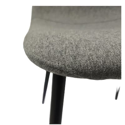 Dining Chairs Set of 4, Modern Accent Chairs with Linen Fabric Upholstered Seat