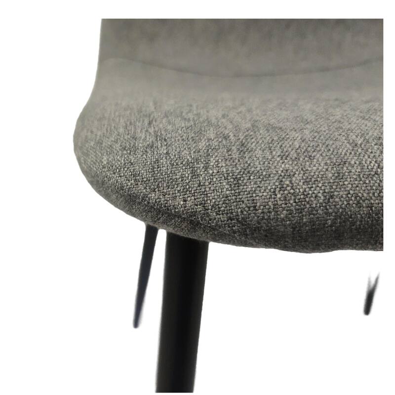 Dining Chairs Set of 4 with Metal Legs