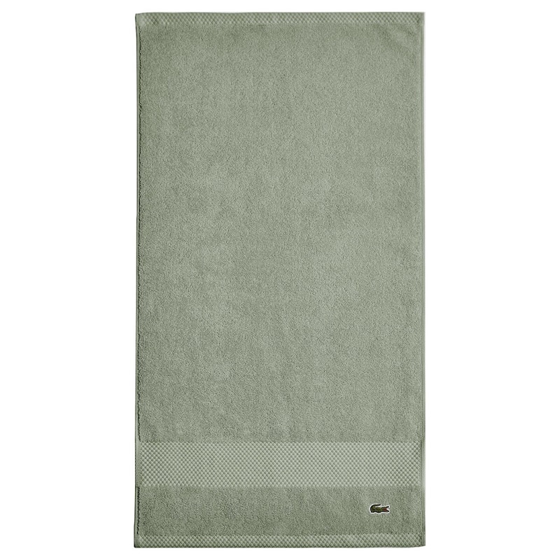 Lacoste Heritage Supima 100% Cotton Hand Towel - Aloe