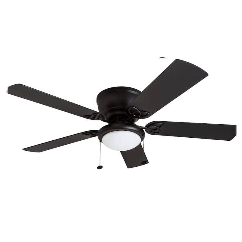 52" Prominence Home Benton Traditional Indoor LED Ceiling Fan with Light, Pull Chains