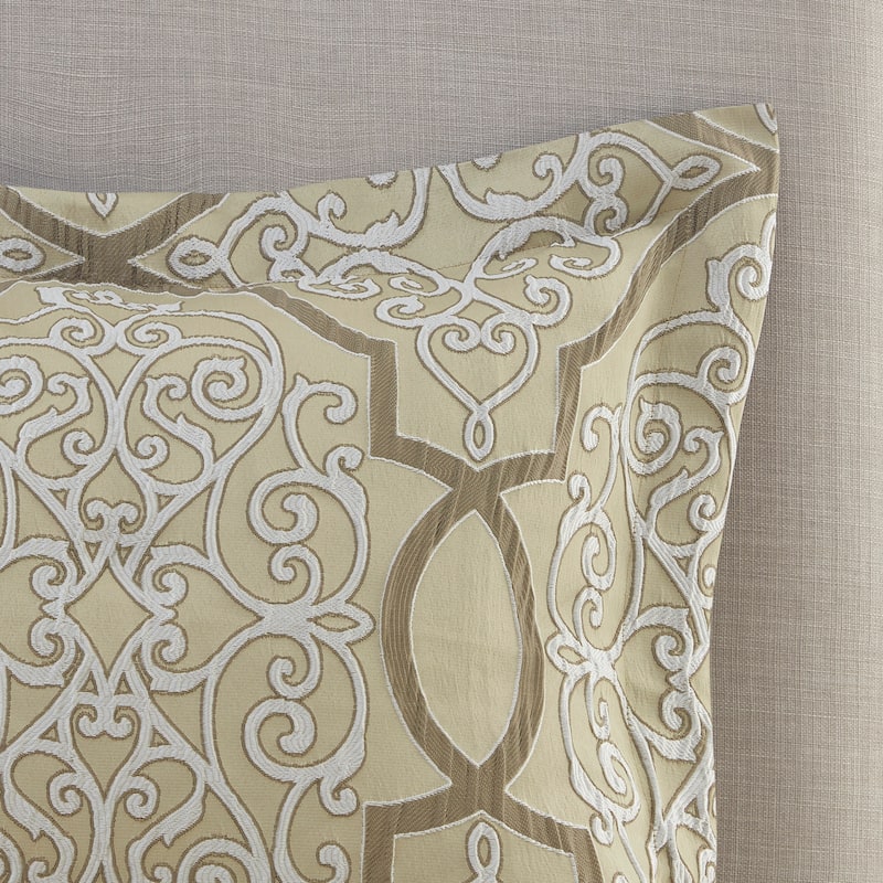 Madison Park Anouk 12 Piece Comforter Set with Cotton Bed Sheets
