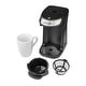 preview thumbnail 3 of 1, Brentwood Single Serve Coffee Maker in Black with Mug