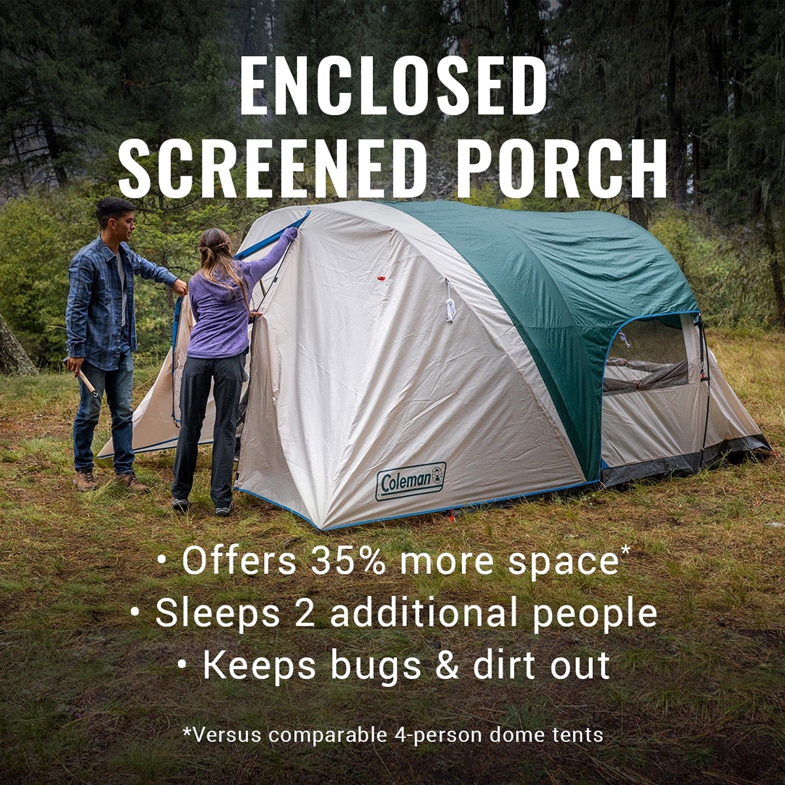 4 person tent with porch store