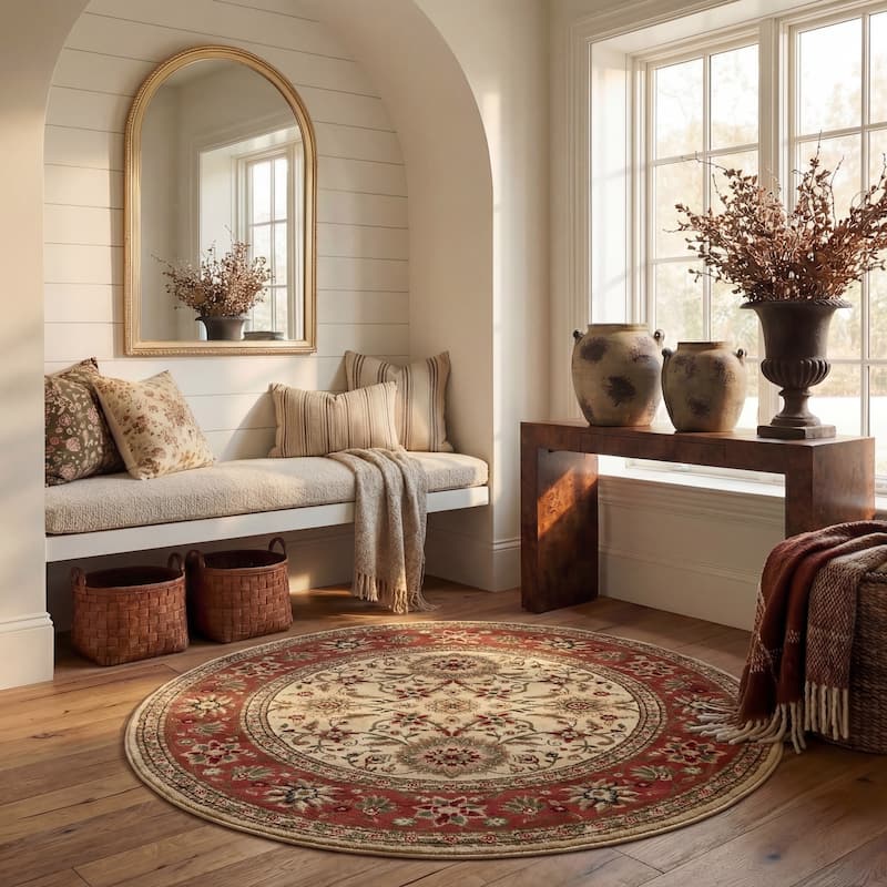SAFAVIEH, Lyndhurst Marsha Traditional Area Rug