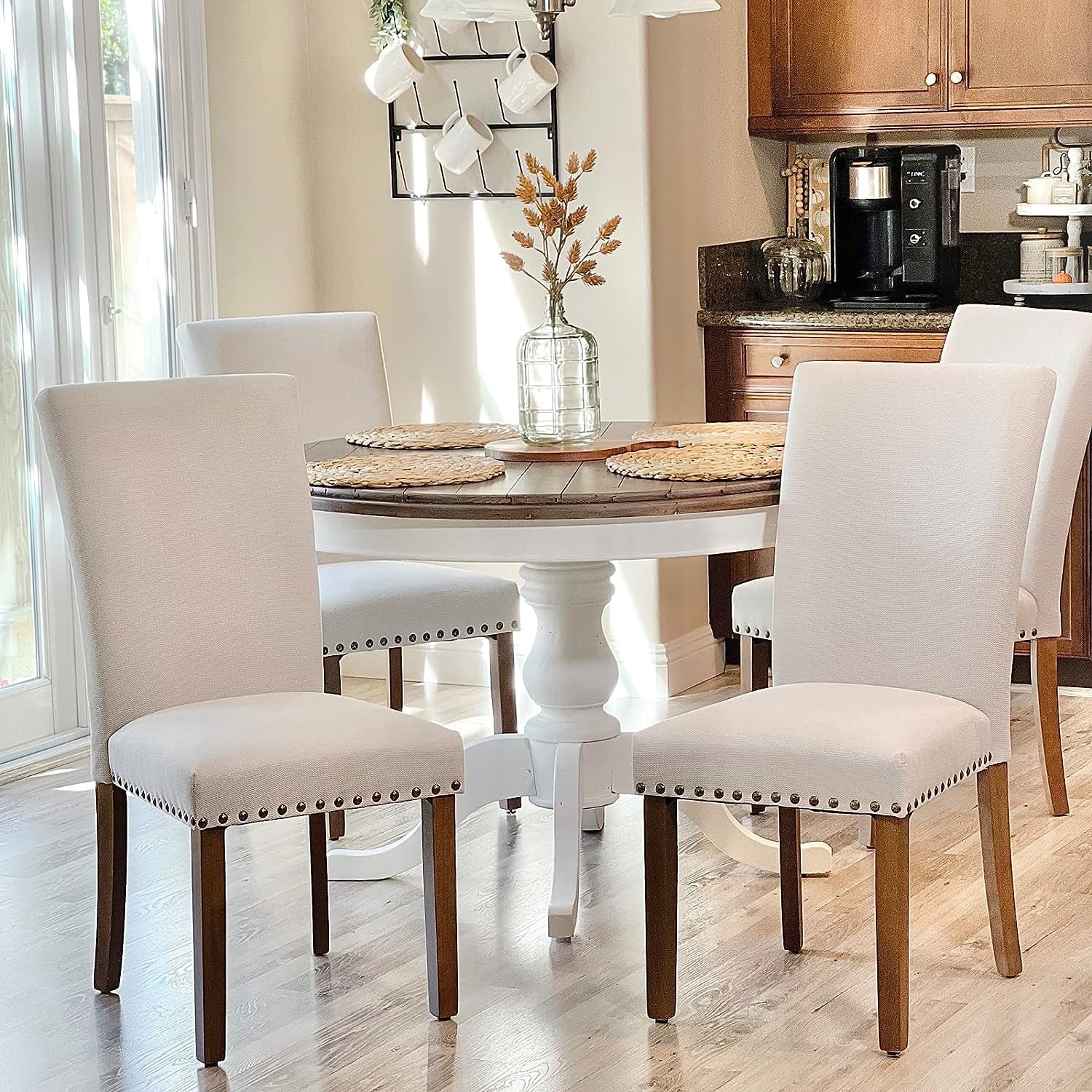 Hemet upholstered store dining chair
