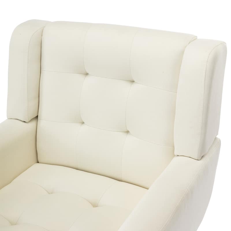 Soft Velvet Ergonomics Accent Chair
