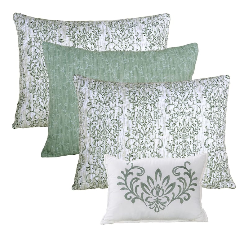 Serenta 6 Piece Cotton Blend Daybed Bedspread Coverlet Set - 75" x 39"