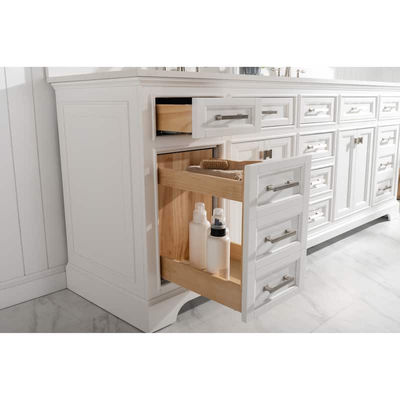 Milano 84" Double Sink Vanity