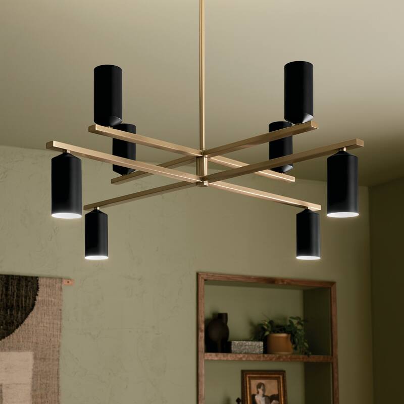Kichler Lighting Gala 36 in. 8-Light LED Chandelier