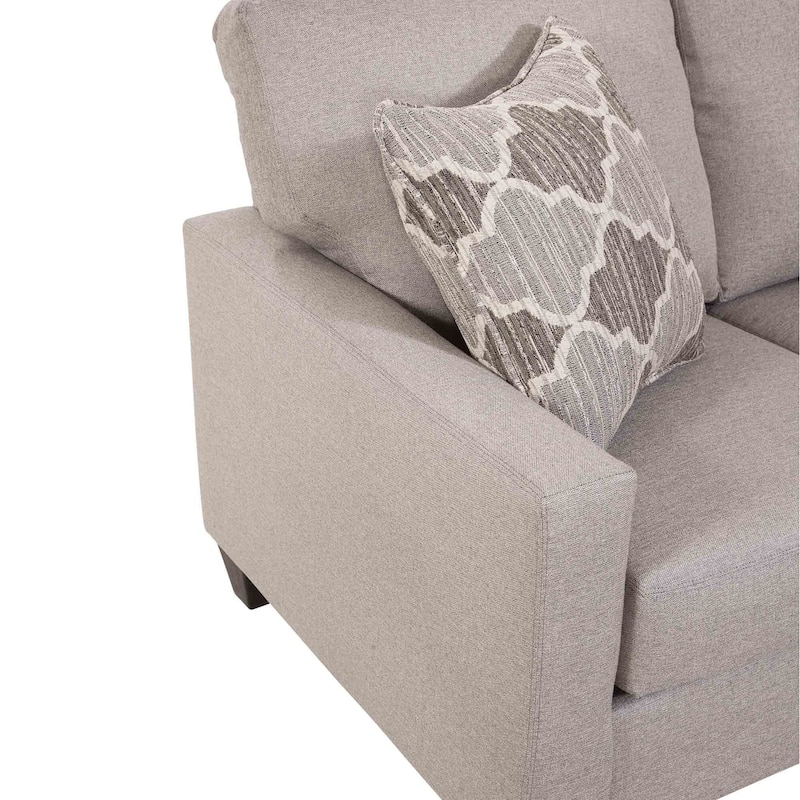 American Furniture Classics Model Moroccan Series Sofa with Two Accent Pillows