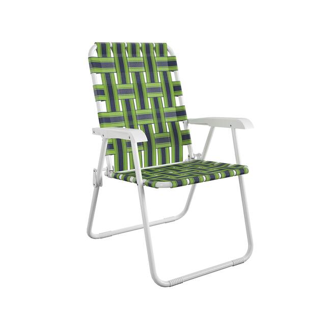 The Novogratz Poolside Gossip Collection Priscilla Folding Chair (2-Pack)