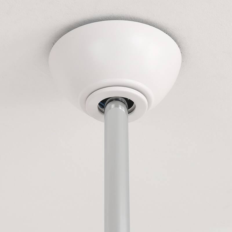 52-inch Modern White 3-Blade DC Motor Smart Ceiling Fan with Remote