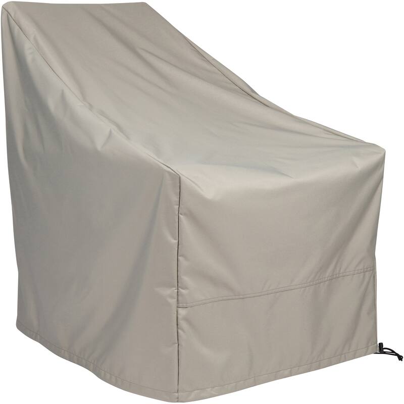 Shine Co. Weatherproof Polyester Adirondack Patio Chair Cover - Grey