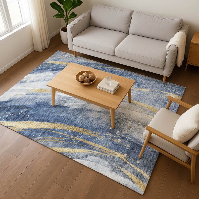 Premium Washable Super Soft Modern Contemporary Mayfield Rug