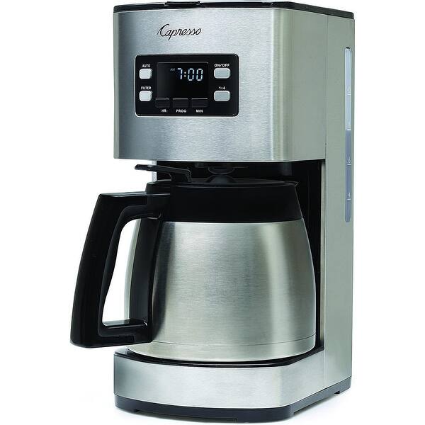 Capresso ST300 Stainless Steel 10-Cup Thermal Carafe Coffee Maker - Bed  Bath & Beyond - 37181230