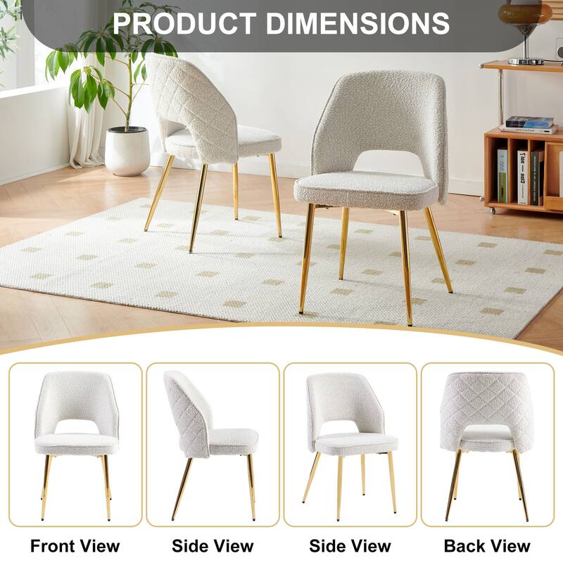 Upholstery Dining Chairs Set of 2