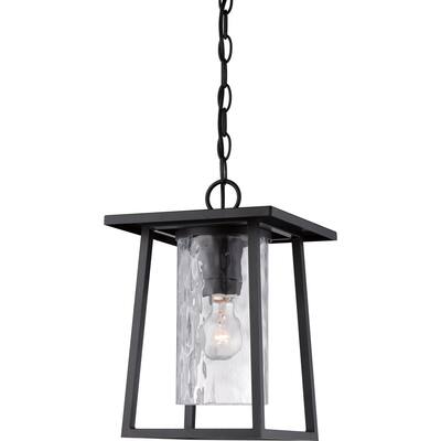 Lodge 1-Light Mystic Black Mini Pendant