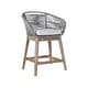preview thumbnail 5 of 69, Tutti Frutti Solid Eucalyptus Wood and Rope Outdoor Patio Counter or Bar Height Barstool