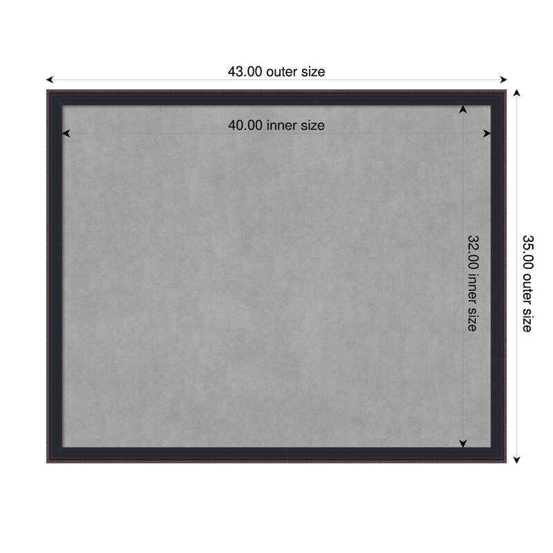 Amanti Art Havana Black Bronze Framed - 43 x 35 in