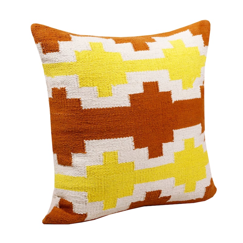 Sevita Southwestern Lattice Throw Pillow