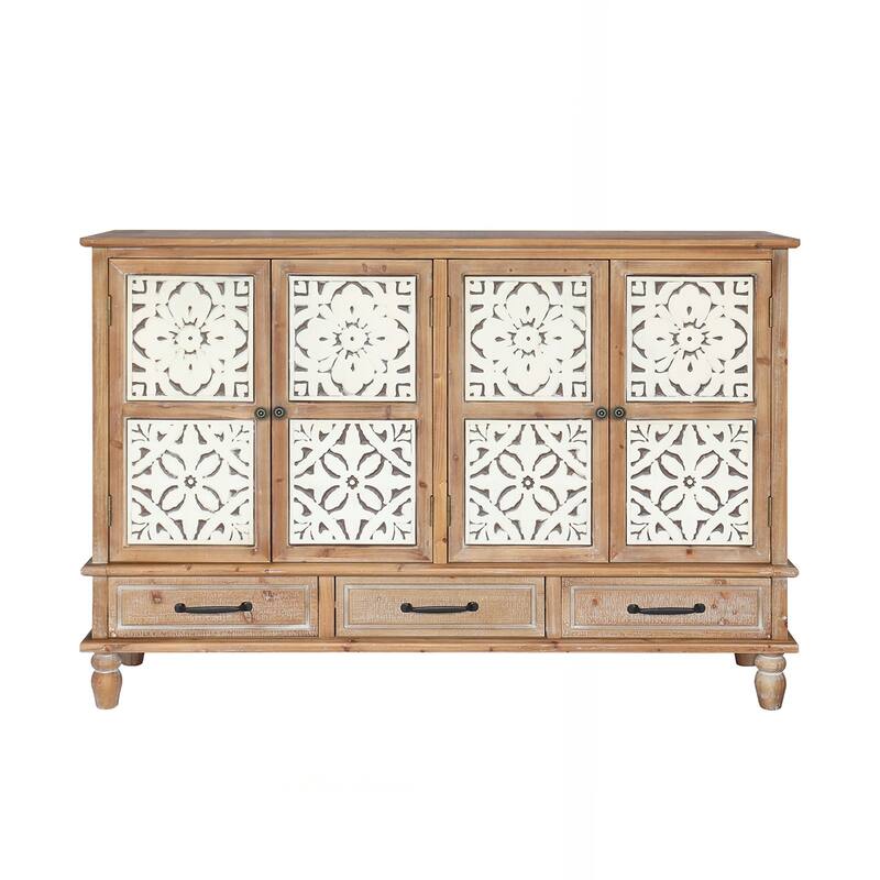 4 Doord 3 Drawers Sideboard Cabinet