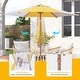 preview thumbnail 46 of 111, Autlaycil 7.5FT Patio Umbrella with Tilt and Crank