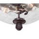 preview thumbnail 4 of 4, The Great Outdoors 2 Light Flush Mount Ceiling Fixture from the