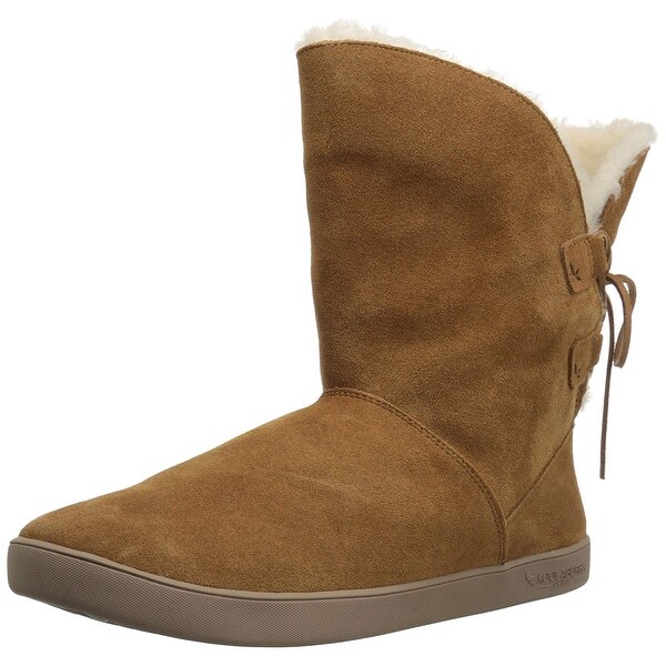 Koolaburra by UGG Womens Shazi Short Suede Closed Toe Ankle Cold Weather Boots