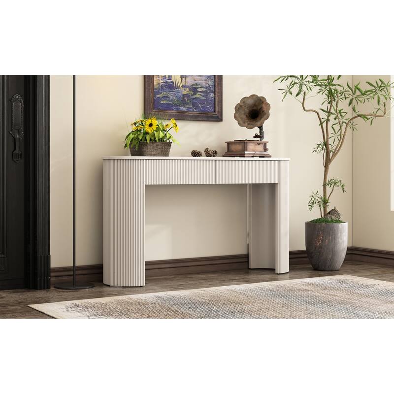 Modern Console Table with Storage